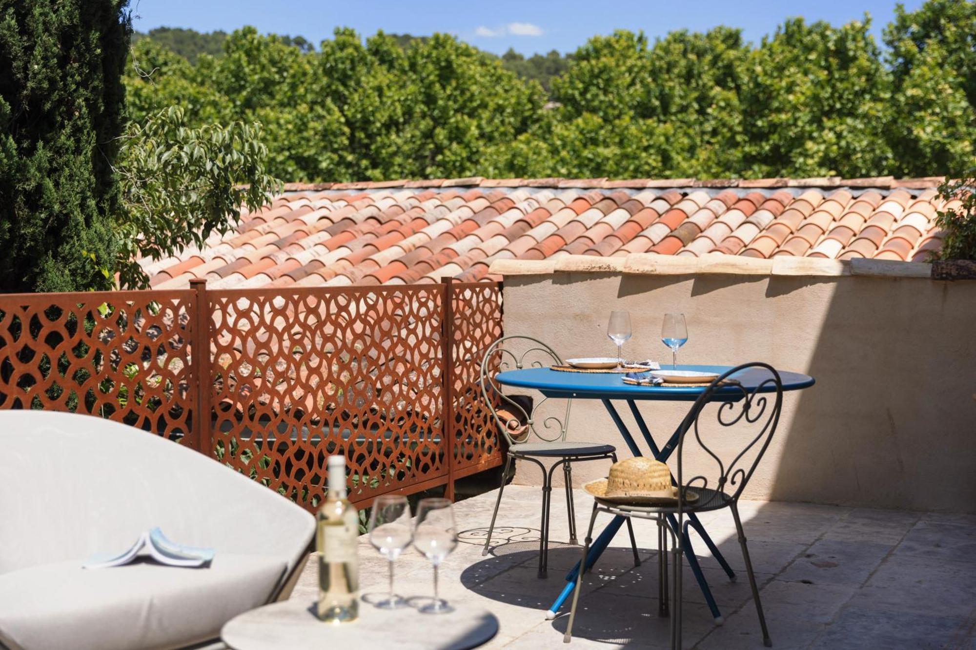 Hotel Lou Calen Cotignac Exterior foto